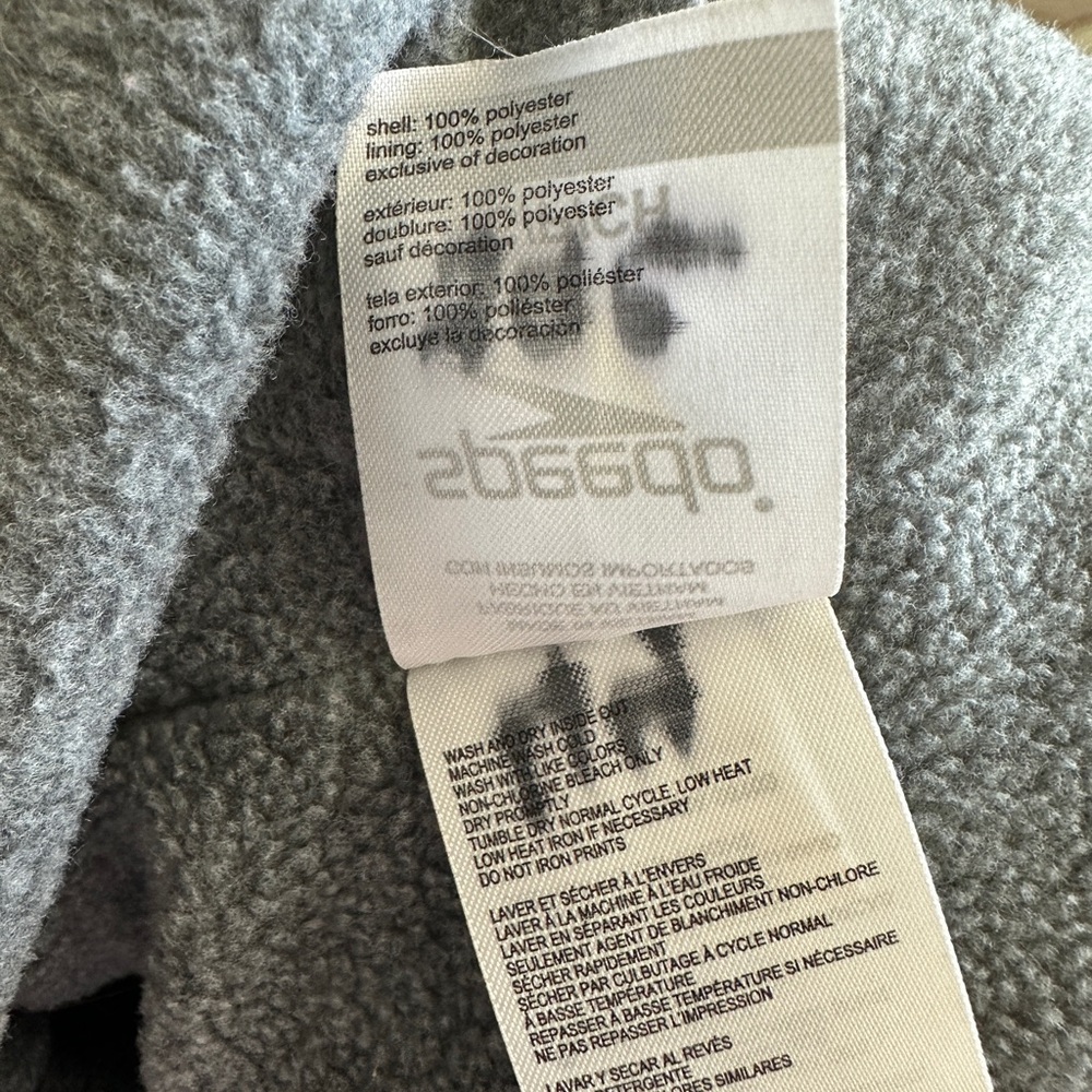 SPEEDO Unisex Team Parka Swim Coverup Hoodie in Black Sz. Small - Picture 12 of 12